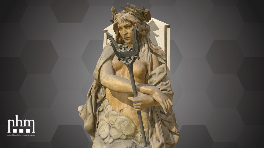 Figure embodying the element water