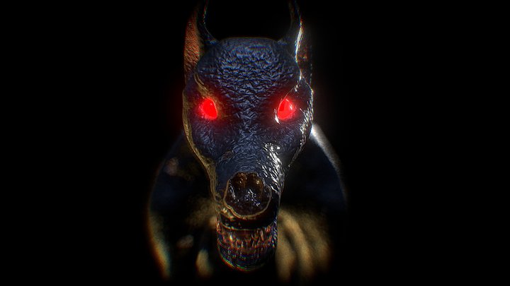 Wear.Games Demon Dog 3D Model