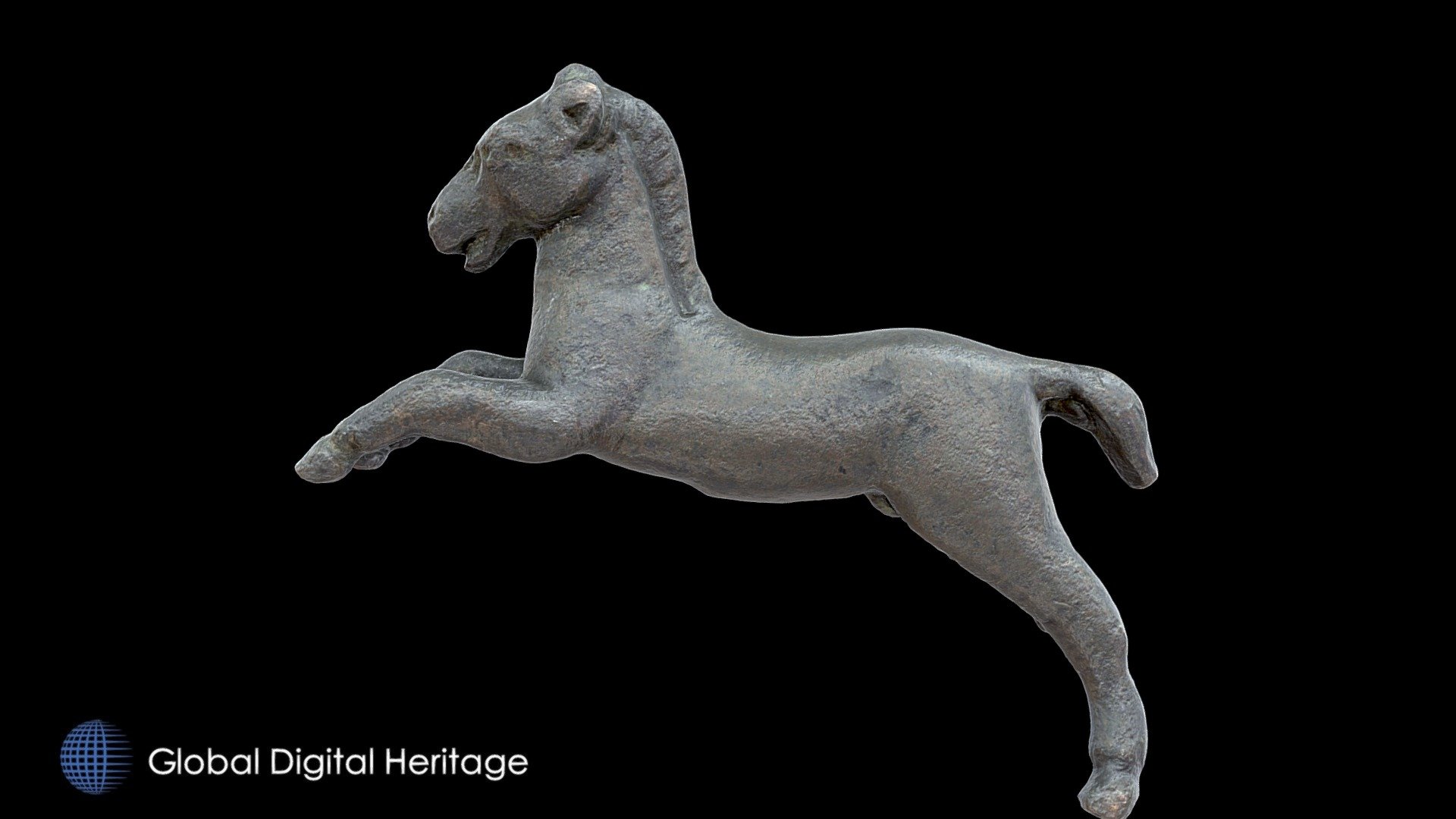 Bronze Roman Horse, Museum of Evora - Optimized