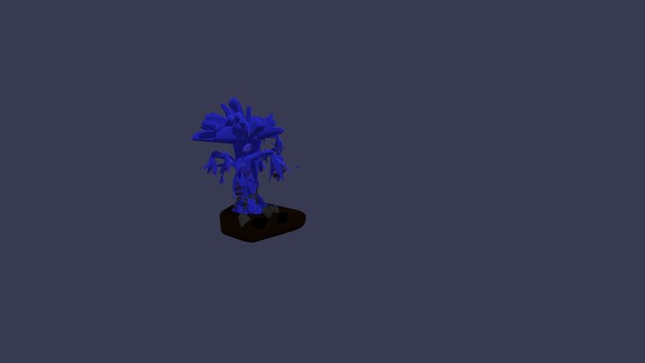 Diamond Tree 3D Model