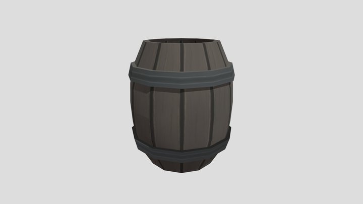 木桶 3D Model