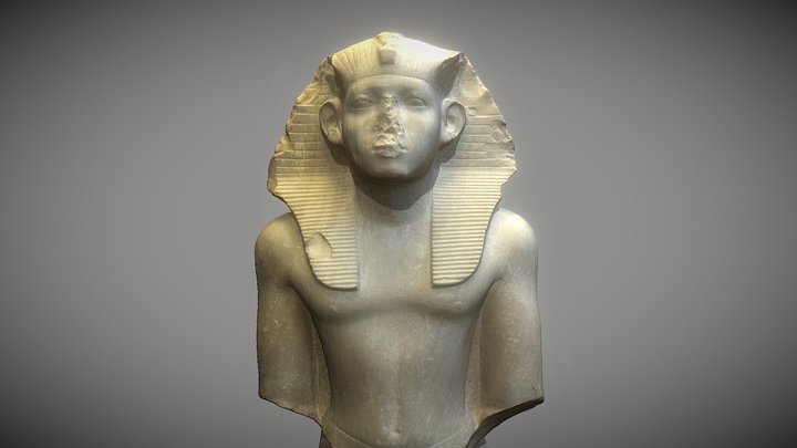 Egyptian King 3D Model