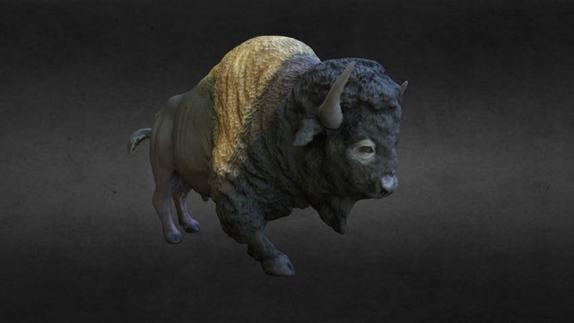 Bison – Gratis 3D-model STL