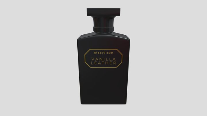 Vanilla Leather Perfume Bottle | 3D Model 3D Model