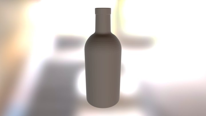 bottle stage 01.c4d 3D Model