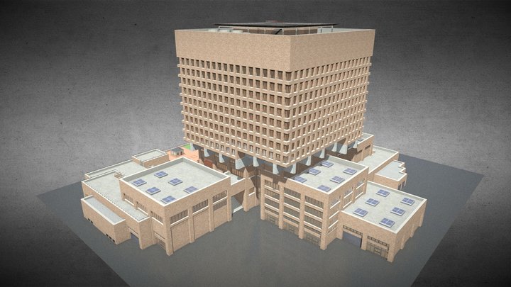 One Police Plaza - New-York 3D Model
