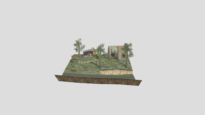3D retake Forest Loner 3D Model