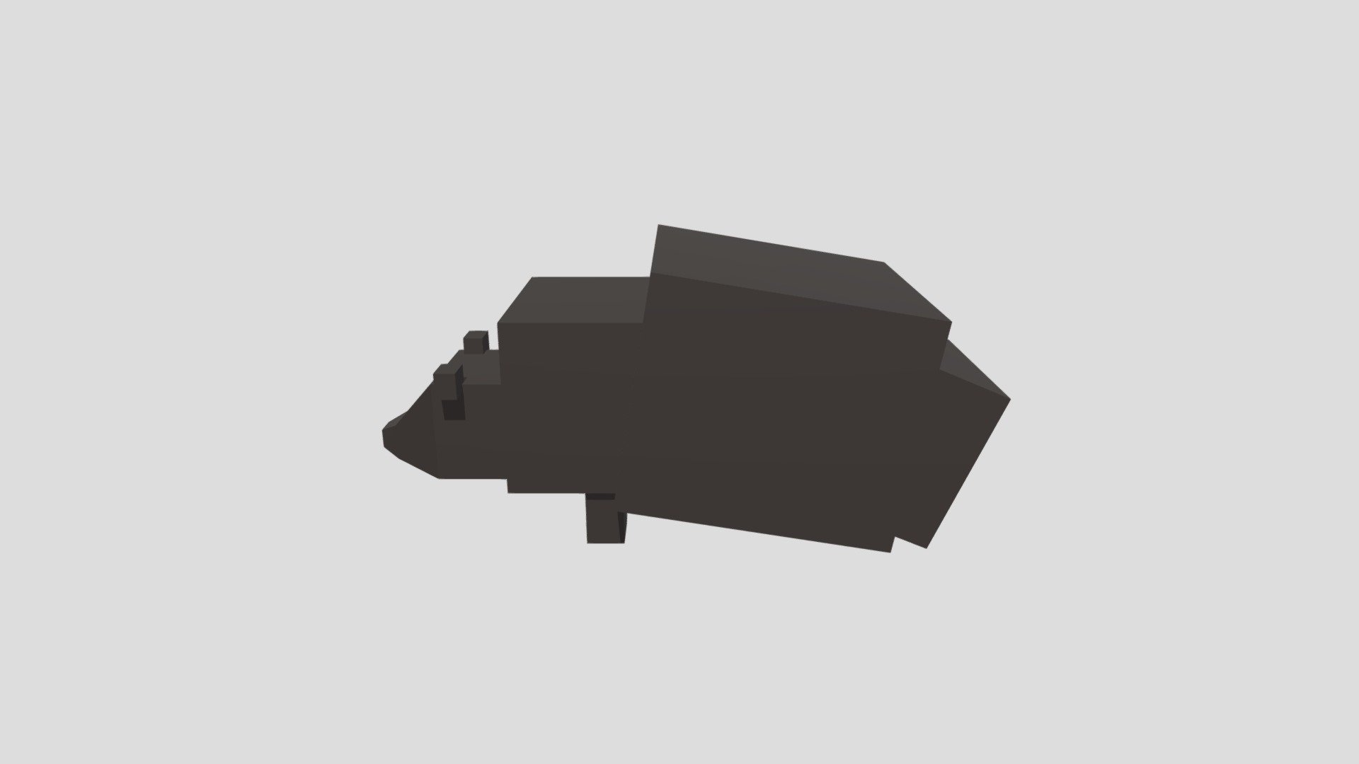Stylized Porcupine