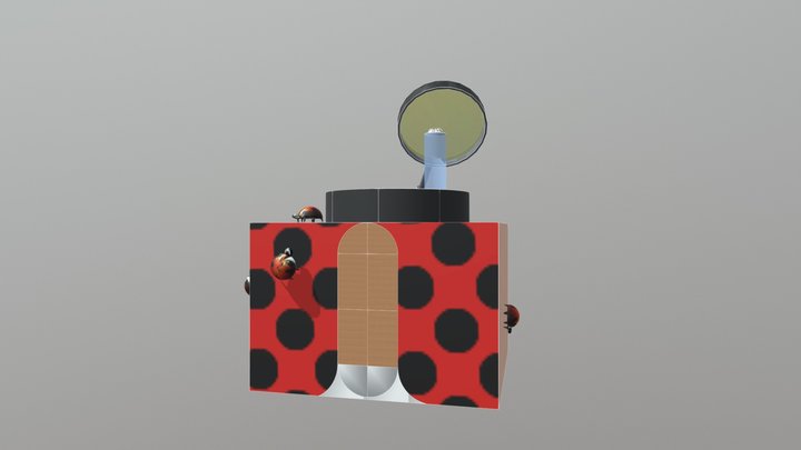 Ladybug House 3D Model