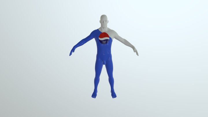 Pepsiman 3D Model