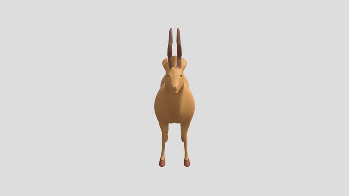 deer03 3D Model