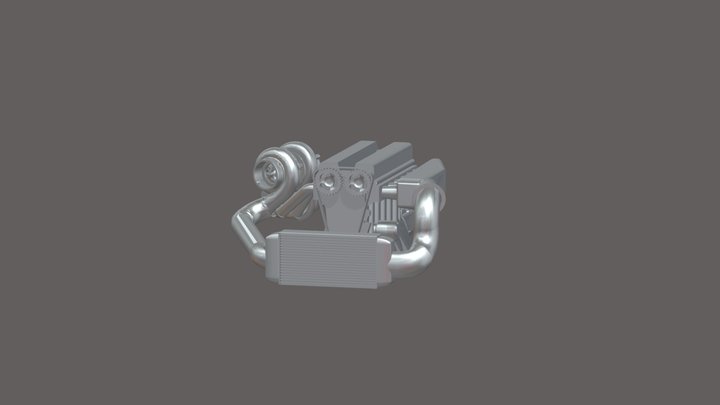 2jz engine 3D Model