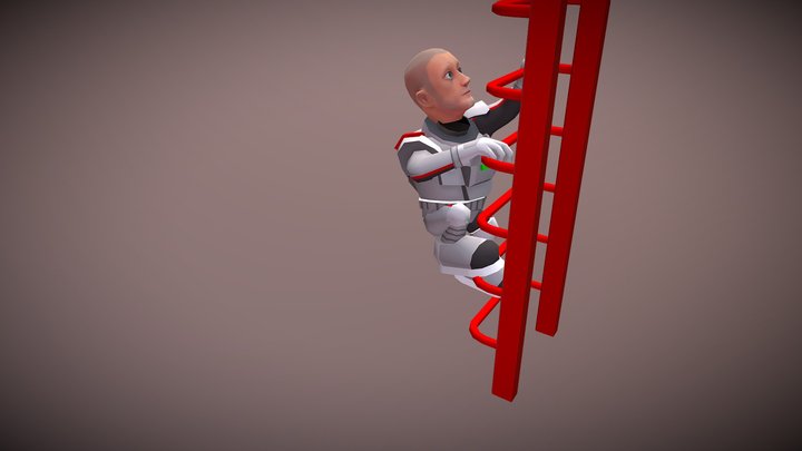 Climbing ladder 3D Model