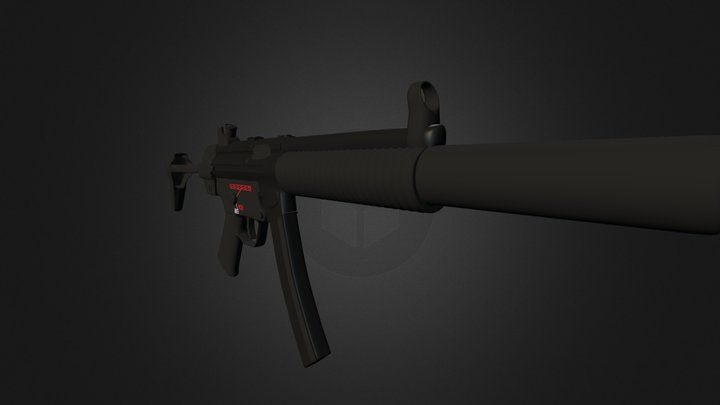 MP5 SD6 3D Model