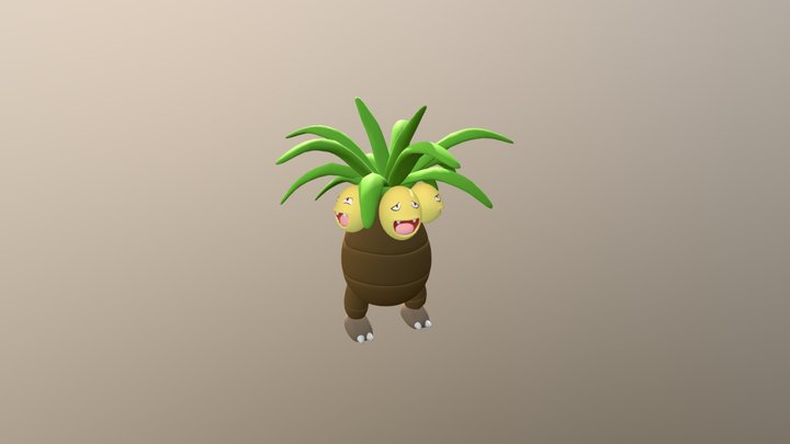 Exeggutor 3D models - Sketchfab