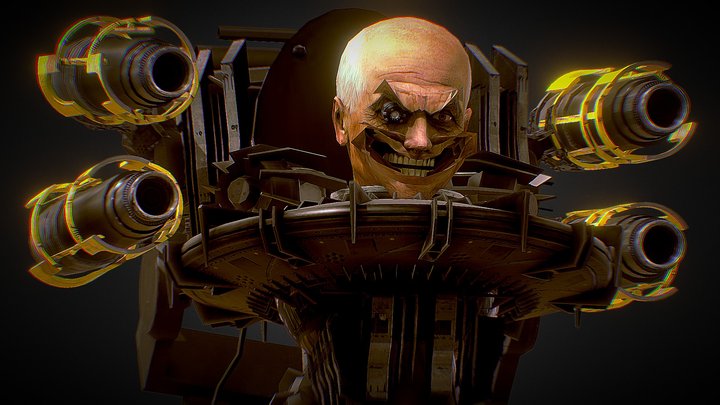 Project - Scientist Toilet 3D Model