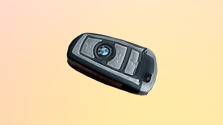 BMW key 3D Model