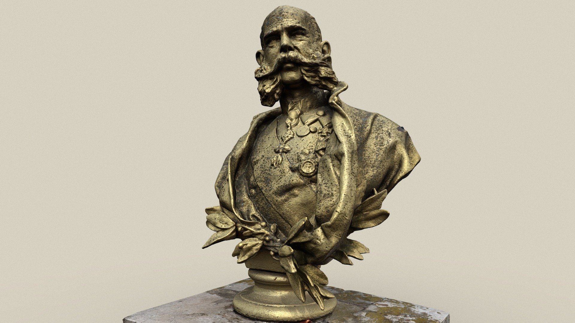 Kaiser Franz Joseph I. — Sketchfab embed 3D viewer