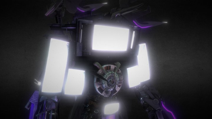 Titan tv 2.0  (Dom Studio) – Modello 3D gratuito STL