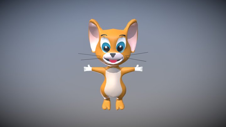 Jerry 3D character 3D Model