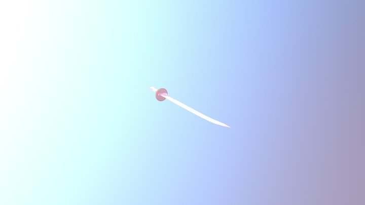 Galactic Sword 3D Model
