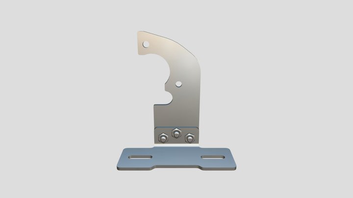 Суппорт гидротормоза тормоза 3D Model