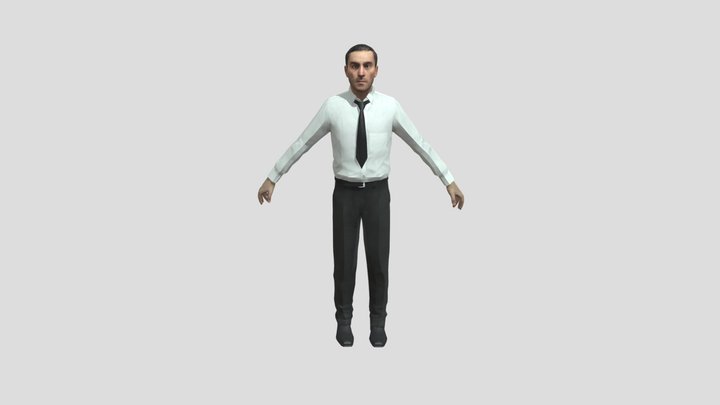Guy_shaking_hands_with_dafuqboom_in_1979 3D Model