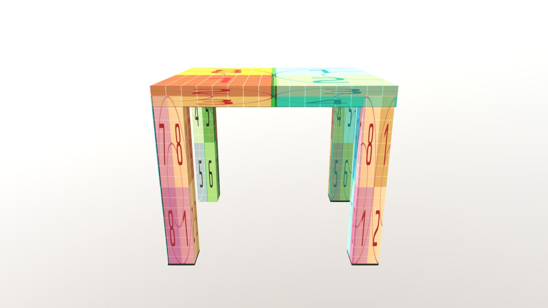 Lil Checkered Table