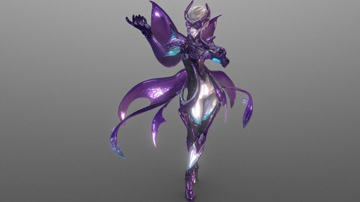 Game for Peace Infection Mode 3.0 Butterfly Lord 3D Model
