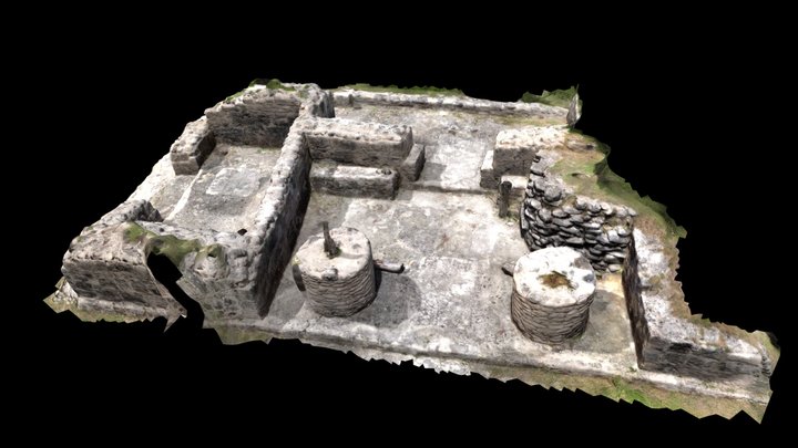 Structure A-20, Xunantunich, Belize 3D Model