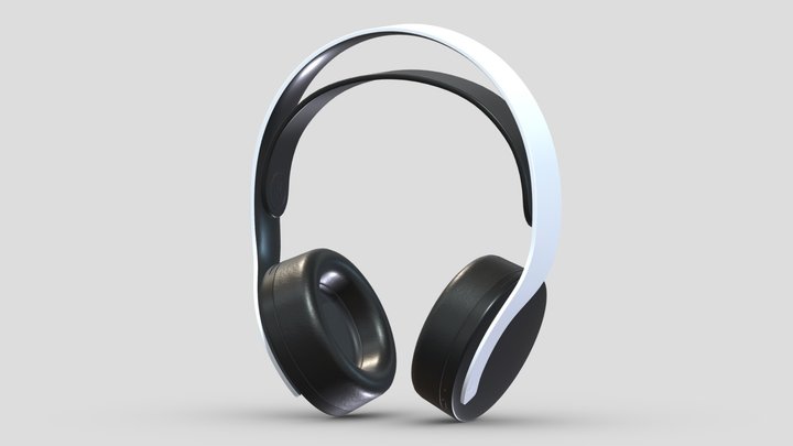 PULSE 3D Wireless Headset PS5 3D Model