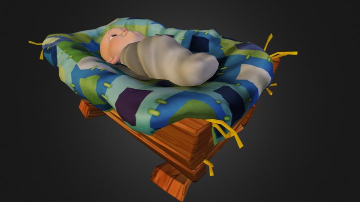 Baby Jesus 3D Model