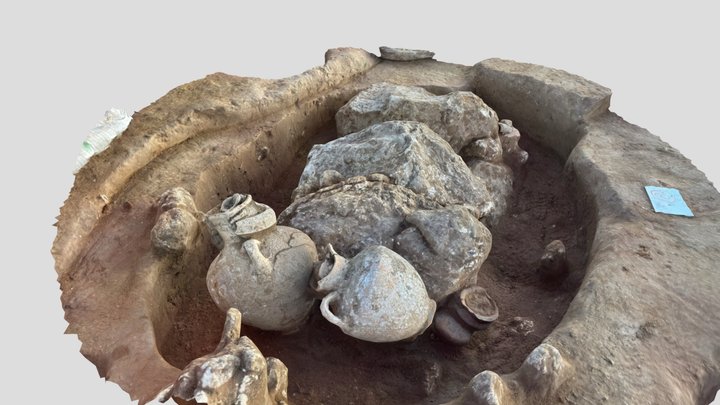 Middle bronze period Tomb 3D Model