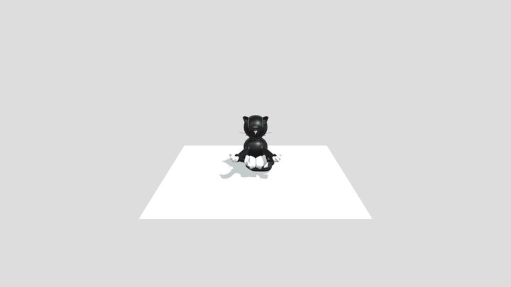 Cat 3D Model