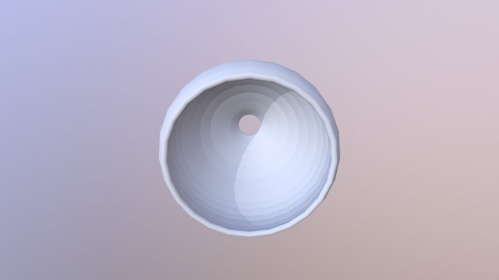 Yeehaw Wand Hand Draw cup 3D Model