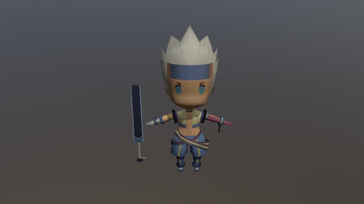 Fighter 3D Model