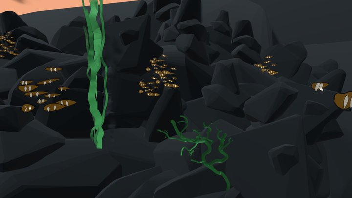 Underwater Setting 3D Model