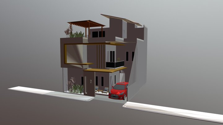 simple house 3D Model