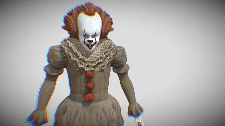 Pennywise+model 3D Model