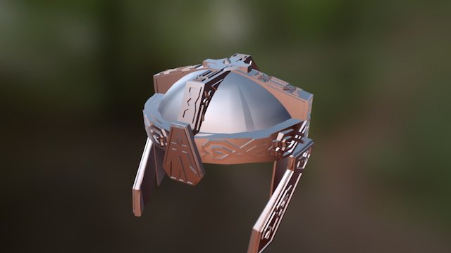 Gimli Helmet 3D Model
