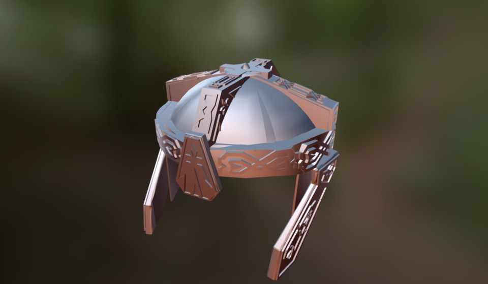 Gimli Helmet - 3d Model By Vinny Va (@mvrr 93) [905e76f] - Sketchfab