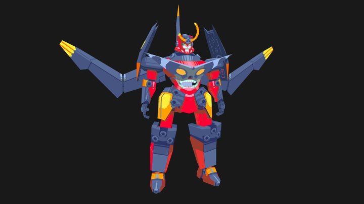 Gurren Lagann 3D Model