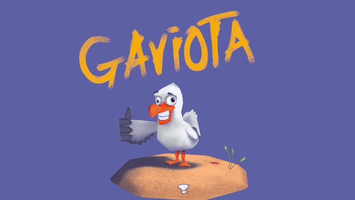 Gaviota: The low poly edition 3D Model
