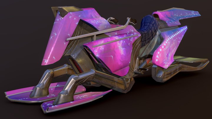 Mechanical Pegasus 3D Model