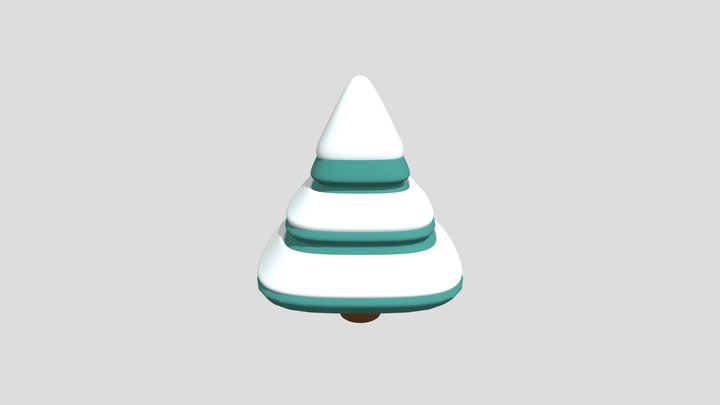 Lowpoly Tree 3D Model