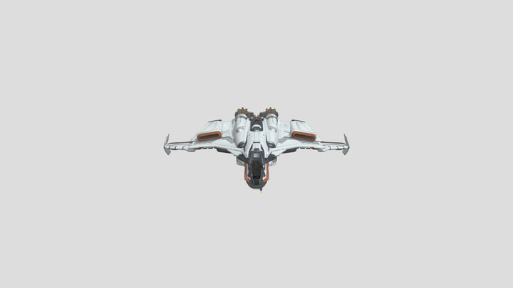 Everspace_Ship_Model_Textured 3D Model