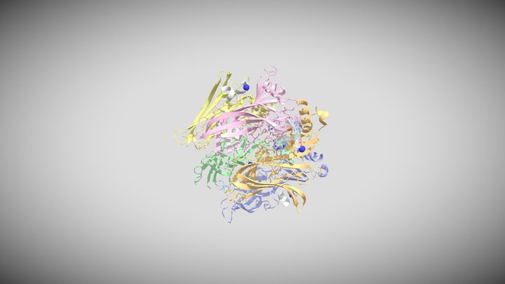 The Molecular Ballet Between lml & Ac-AChBP 3D Model