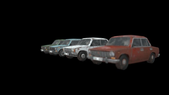 Машины из 5 Ночей с Тимохой 3D Model