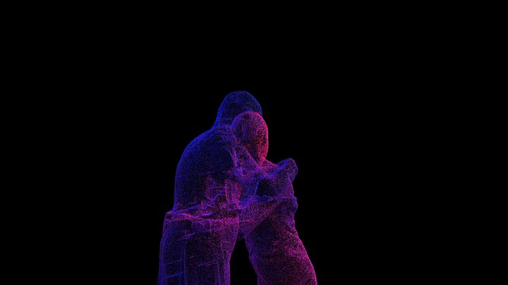 A Hug Can Change a Lot 3D Model