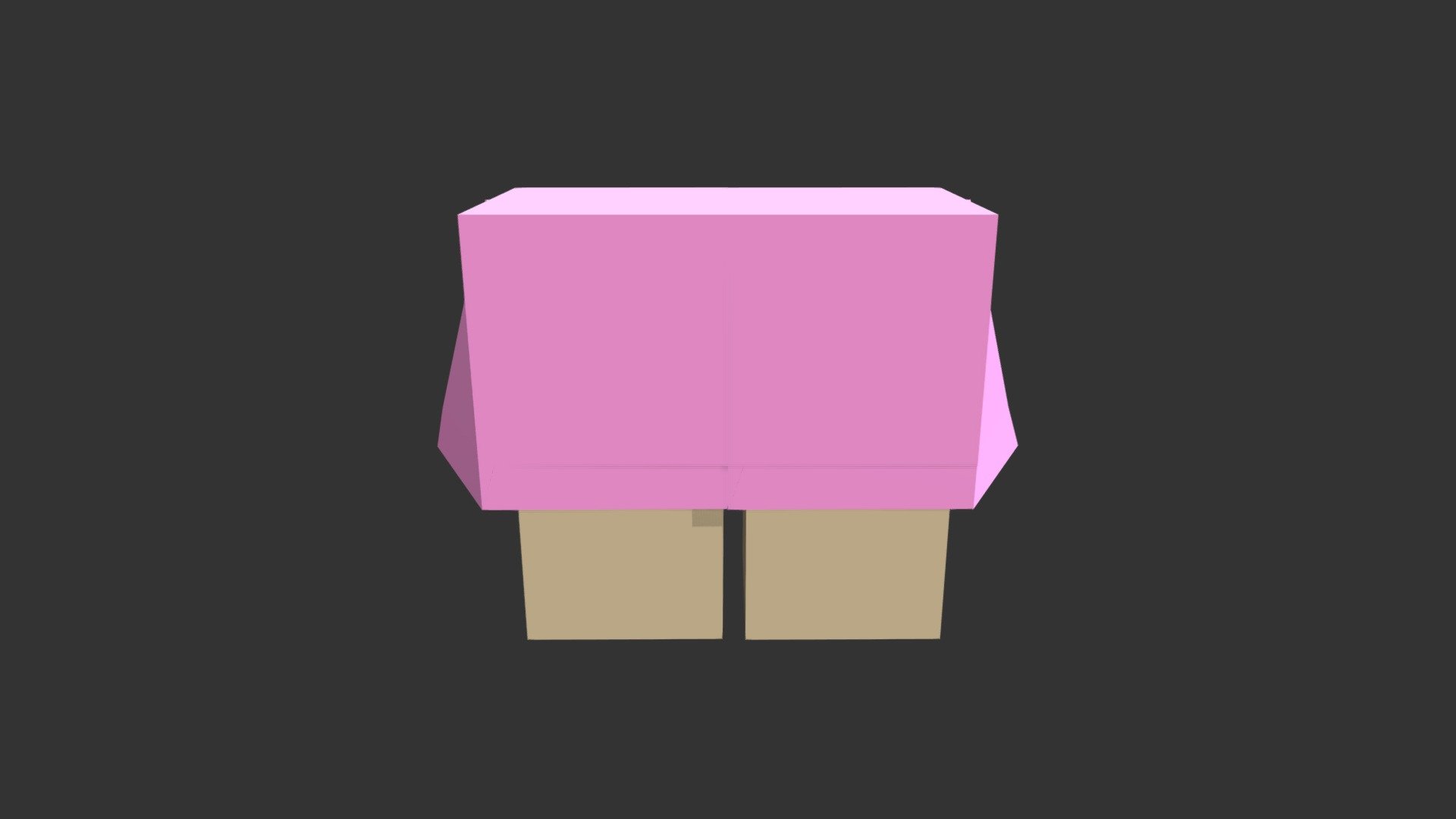 Pink Dress Bottom